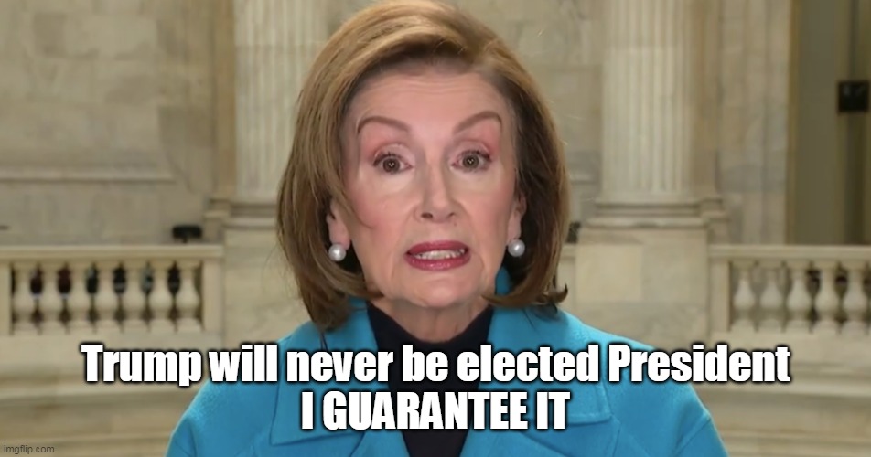 Trump will never be elected President
I GUARANTEE IT | made w/ Imgflip meme maker