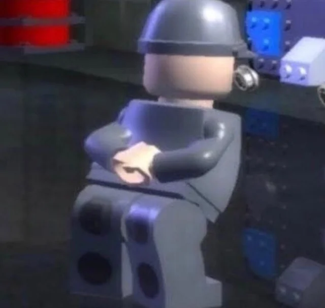 High Quality lego star wars thicc minifigure Blank Meme Template