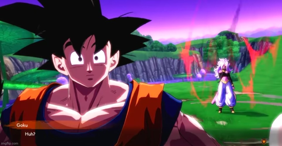 Goku ABOUT to die | image tagged in goku about to die | made w/ Imgflip meme maker