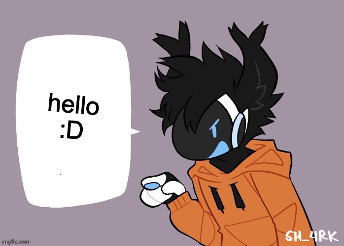 Moose Protogen chatbox (BLANK) | hello :D | image tagged in moose protogen chatbox blank | made w/ Imgflip meme maker