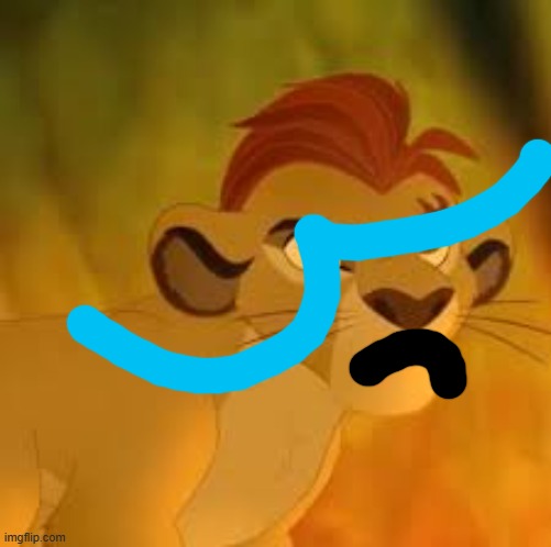 Kion crybaby | image tagged in kion crybaby | made w/ Imgflip meme maker
