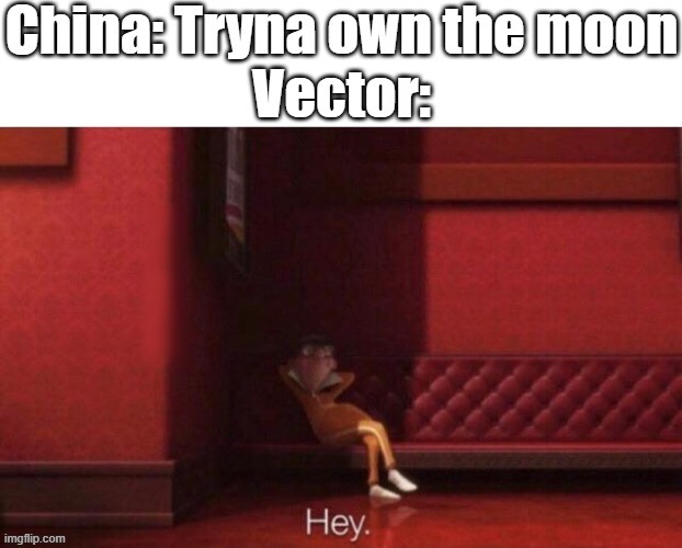 Vector owns the moon | image tagged in vector | made w/ Imgflip meme maker