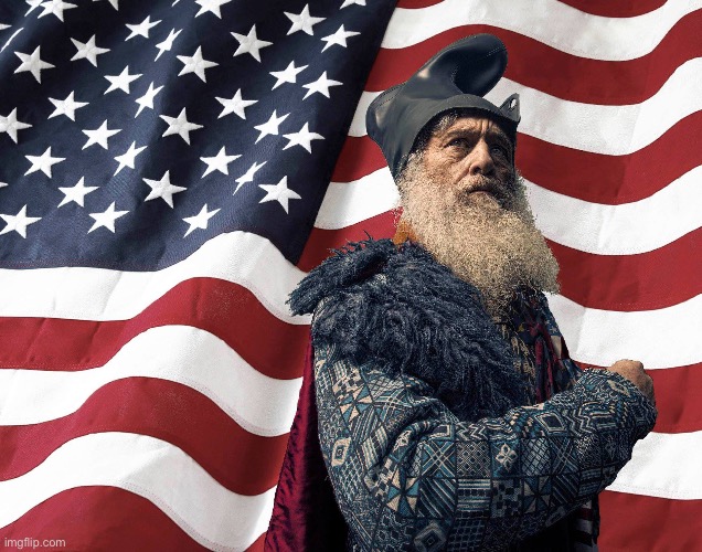 image tagged in vermin supreme for president american flag | made w/ Imgflip meme maker