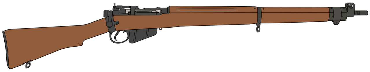 Lee-Enfield No.4 Mk I Blank Meme Template