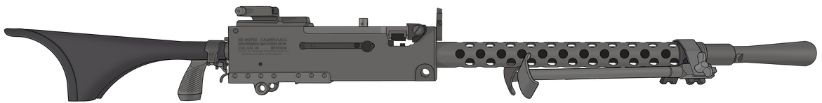 High Quality M1919A6 Browning Blank Meme Template