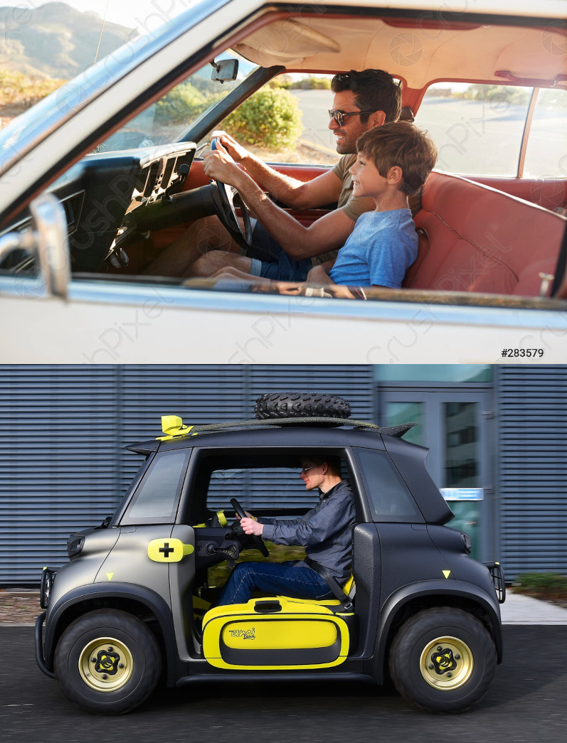 High Quality Son one day you will have a real car like this Blank Meme Template