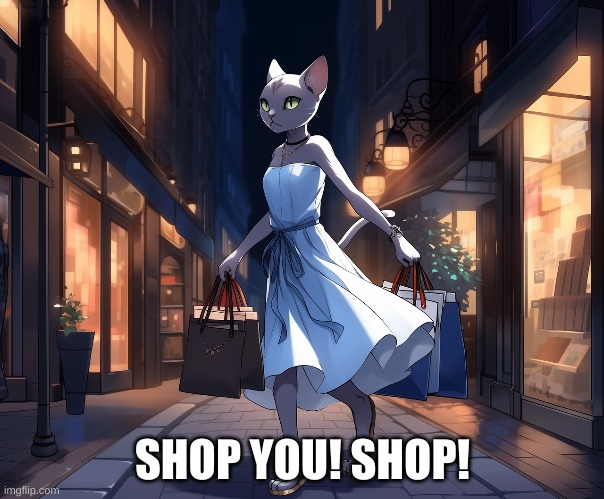 SHOP YOU! SHOP! | made w/ Imgflip meme maker