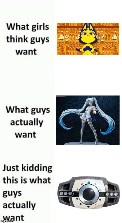 makes sense tho | image tagged in what girls think guys want,kamen rider | made w/ Imgflip meme maker