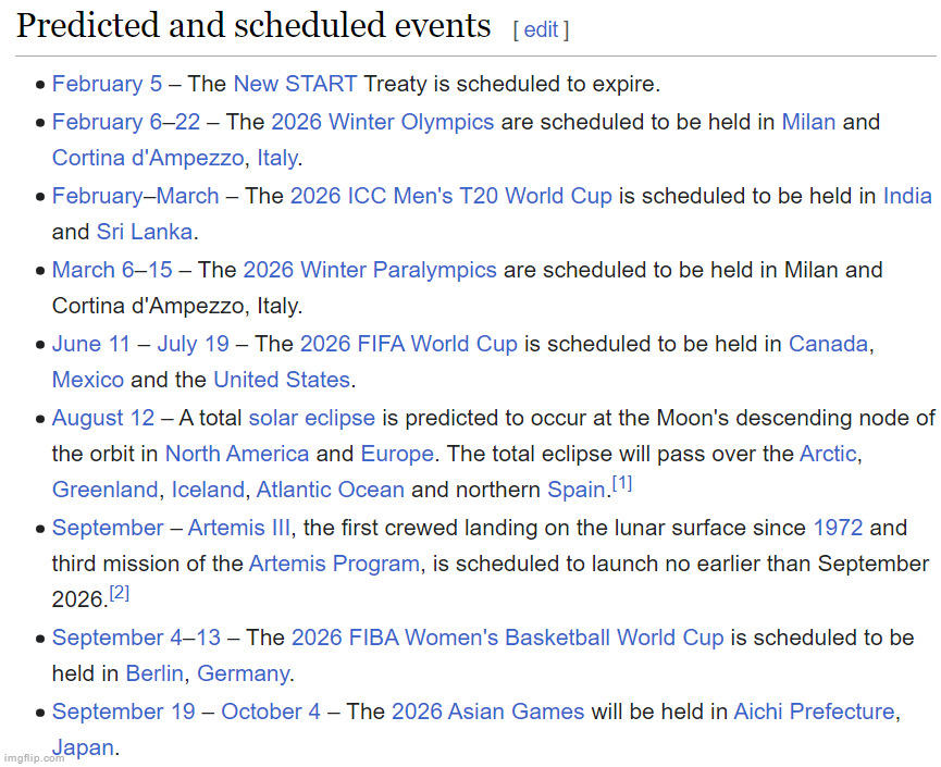 2026 lore | made w/ Imgflip meme maker