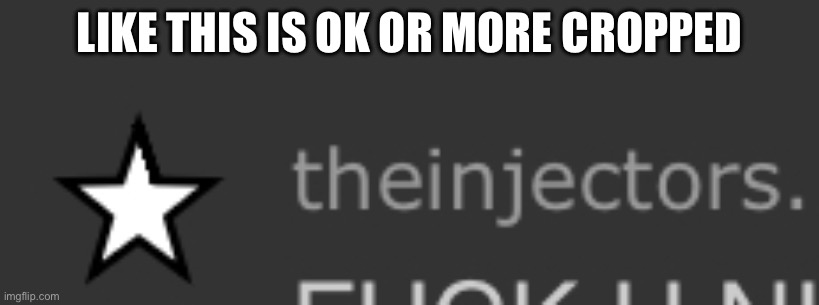 LIKE THIS IS OK OR MORE CROPPED | made w/ Imgflip meme maker