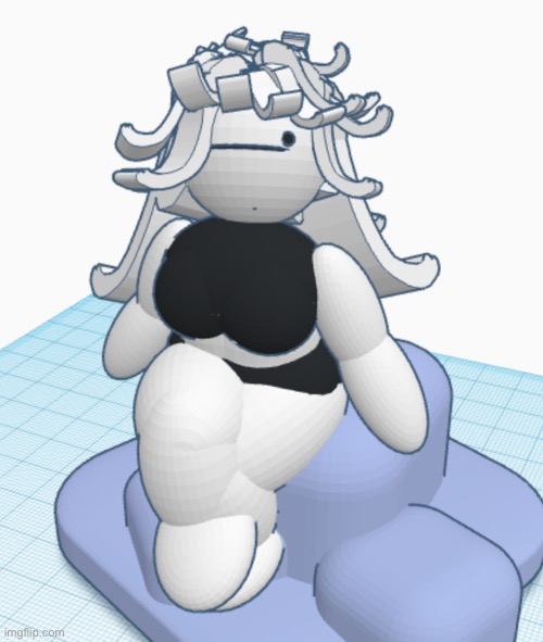 It’s a temp now | image tagged in claire thigh reveal temp | made w/ Imgflip meme maker