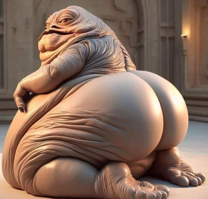 High Quality Jabba the hut Blank Meme Template