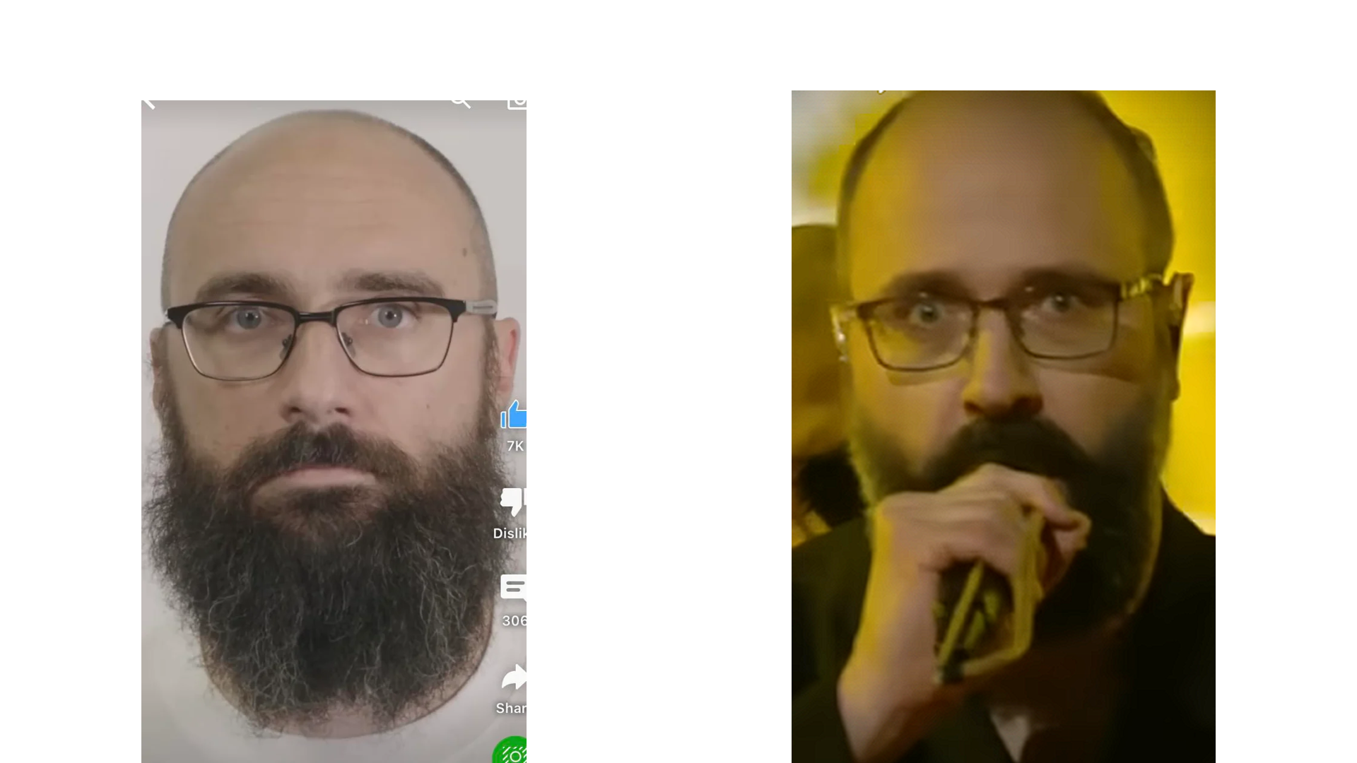 Michael Stevens vs. Marko Veisson Blank Meme Template