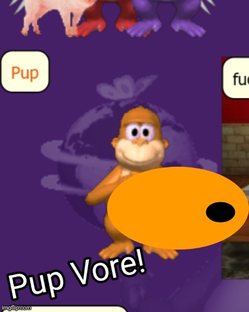 Pup Vore | image tagged in private | made w/ Imgflip meme maker