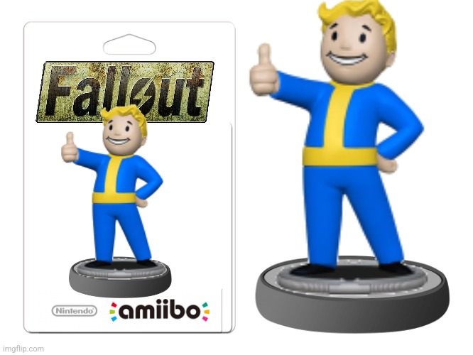 I WANT A VAULTBOY AMIIBO | image tagged in amiibo,fallout,fallout vault boy,vault boy,nintendo,gaming | made w/ Imgflip meme maker