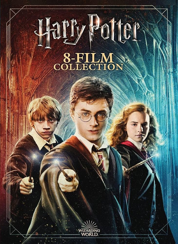 High Quality harry potter 8 movie collection Blank Meme Template