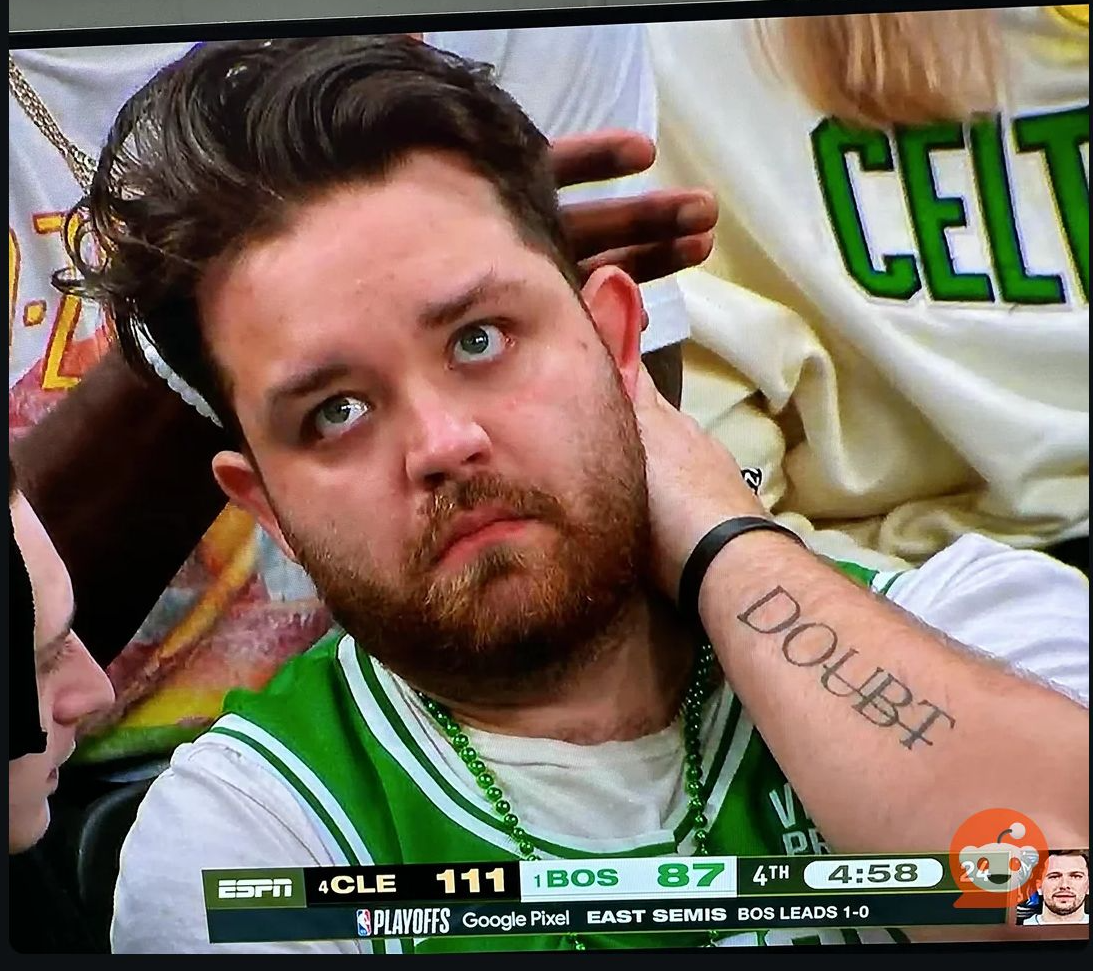 High Quality Celtics doubt Blank Meme Template