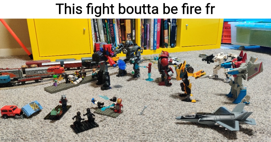 This fight boutta be fire fr | made w/ Imgflip meme maker