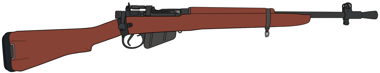 Lee-Enfield No.5 Mk I "Jungle Carbine" Blank Meme Template