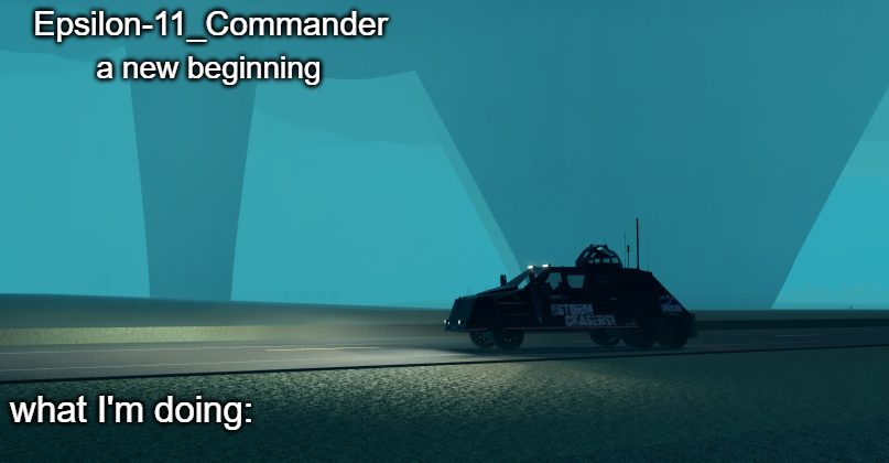 High Quality Epsilon-11_Commander's Twisted 1.21 announcement temp Blank Meme Template