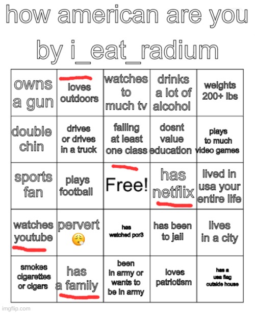 canada better | image tagged in bingo | made w/ Imgflip meme maker