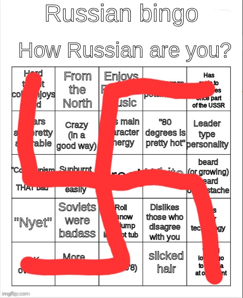 Kursk | image tagged in russian bingo | made w/ Imgflip meme maker
