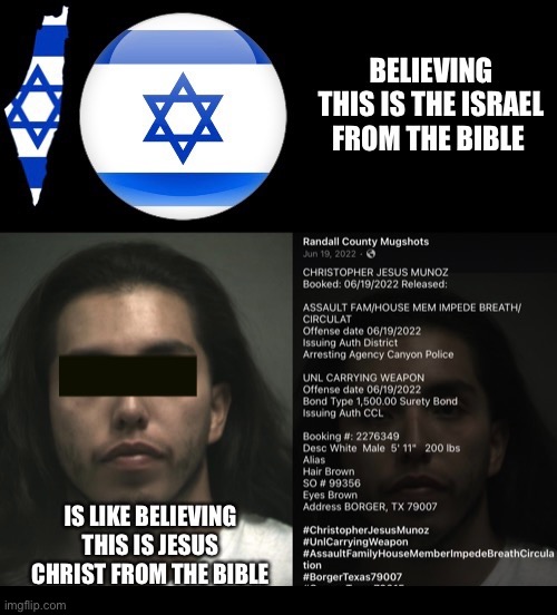 Violent Criminals with Biblical Names | image tagged in israel,palestine | made w/ Imgflip meme maker