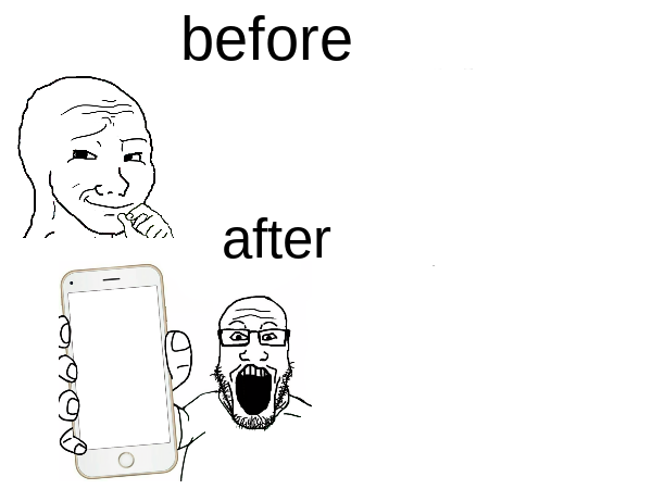 before x after x Blank Meme Template