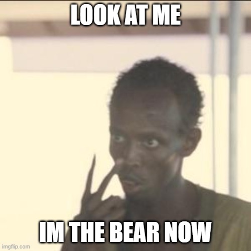lol | LOOK AT ME; IM THE BEAR NOW | image tagged in memes,look at me | made w/ Imgflip meme maker