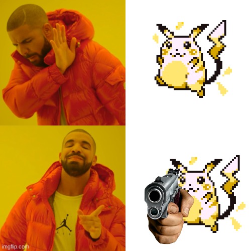 I say we arm the rodents | image tagged in memes,drake hotline bling | made w/ Imgflip meme maker