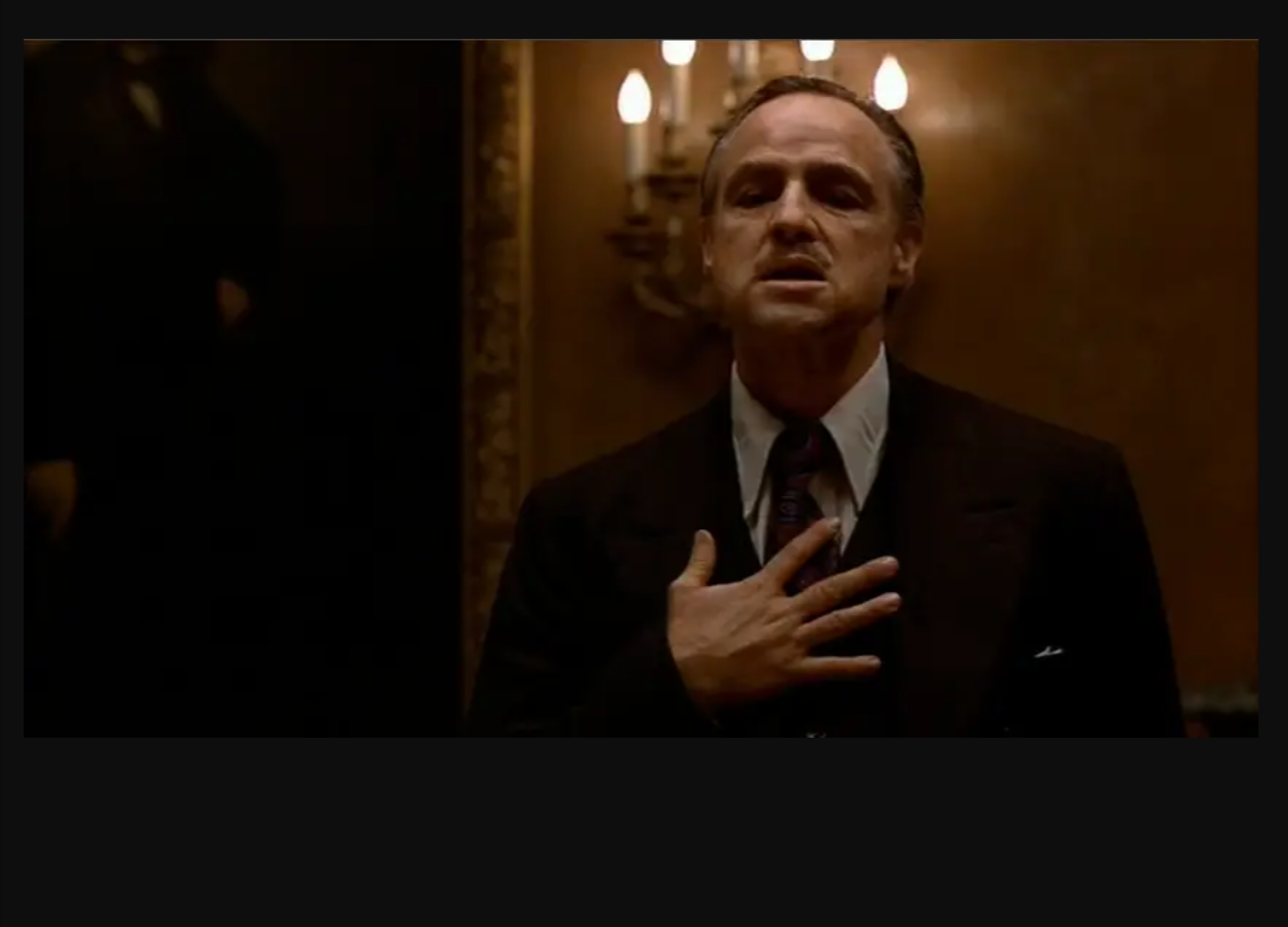 High Quality The Godfather Blank Meme Template