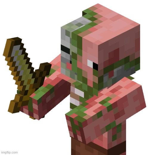Zombie Pigmen | image tagged in zombie pigmen | made w/ Imgflip meme maker