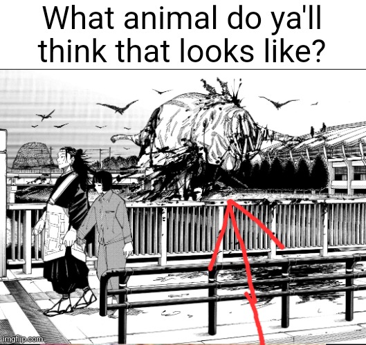 Im hell bent between an elephant with an octopus beak ass and a kangaroo rat with no skull | What animal do ya'll think that looks like? | made w/ Imgflip meme maker