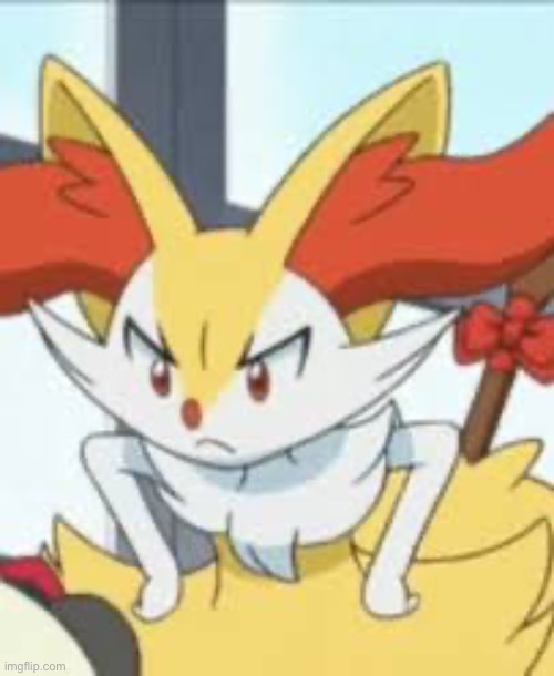 Braixen anger | image tagged in braixen anger | made w/ Imgflip meme maker