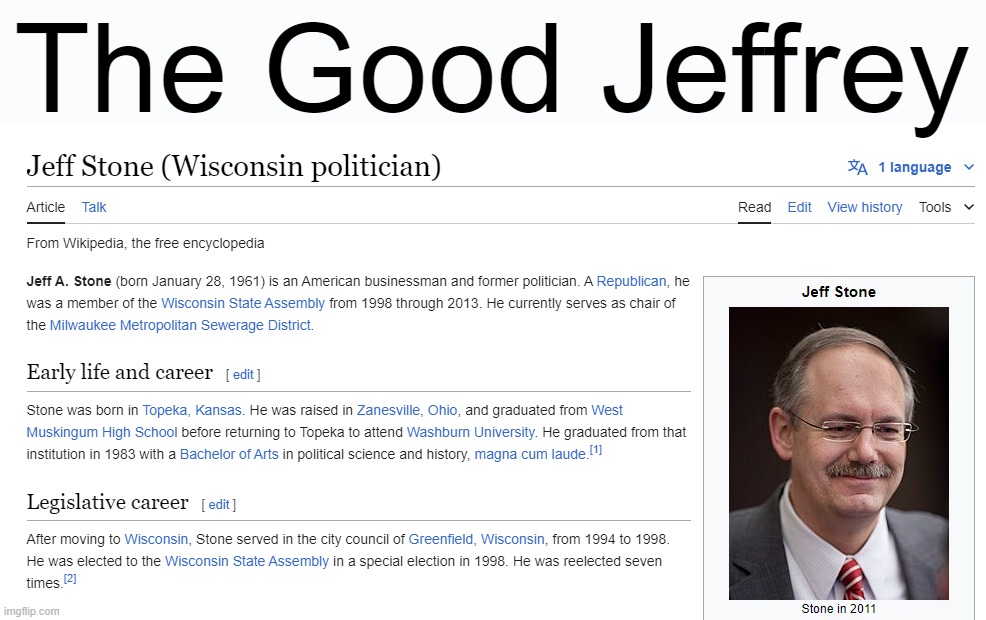 The Good Jeffrey | made w/ Imgflip meme maker