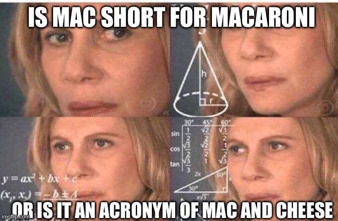 Math Lady Confused Lady Imgflip