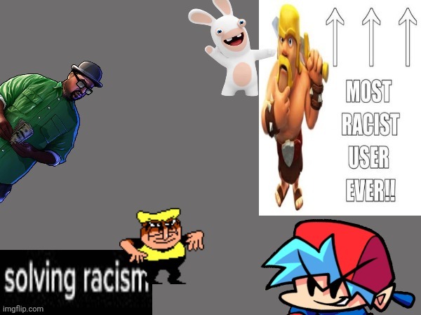 Solving Racism title card | made w/ Imgflip meme maker