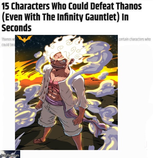 15 characters who could Defeat Thanks in seconds | image tagged in 15 characters who could defeat thanks in seconds | made w/ Imgflip meme maker