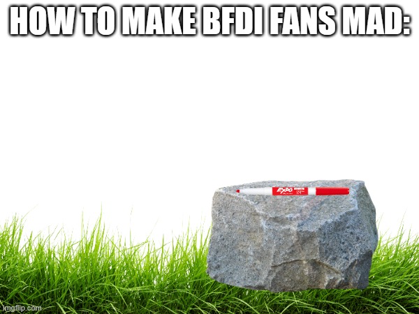 HOW TO MAKE BFDI FANS MAD: | made w/ Imgflip meme maker