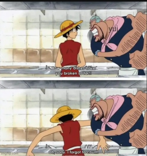 Luffy being Luffy - Imgflip