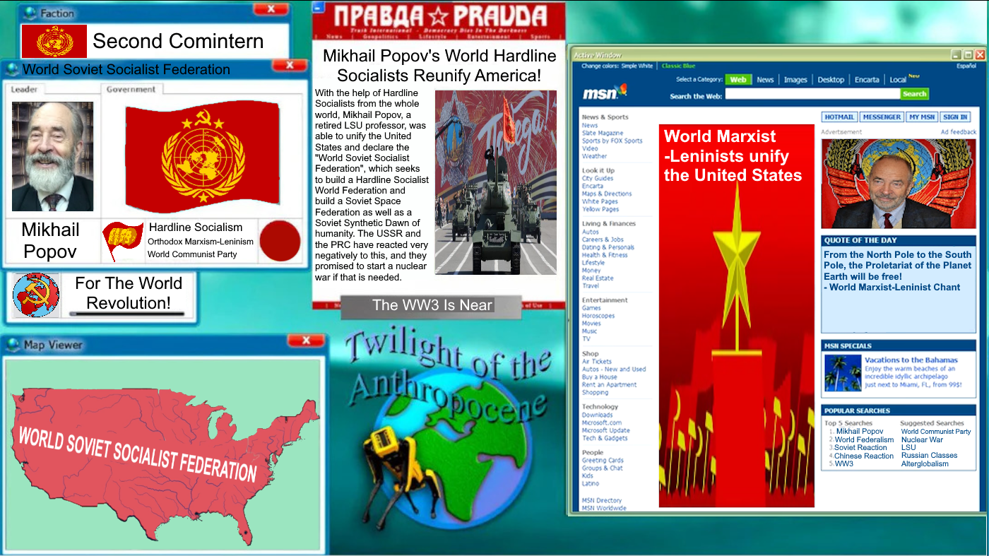 High Quality HoI4 TotA Mikhail Popov's American Reunification Blank Meme Template