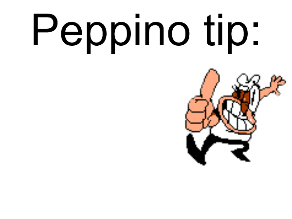 Peppino tip Blank Meme Template