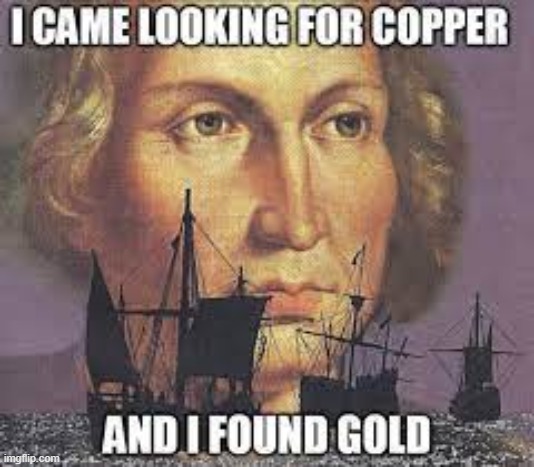 I came looking for copper | image tagged in i came looking for copper | made w/ Imgflip meme maker