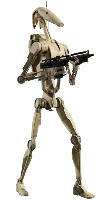 B1 Battle Droid Blank Meme Template