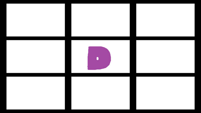 High Quality My Favorite Letter D Characters Blank Meme Template