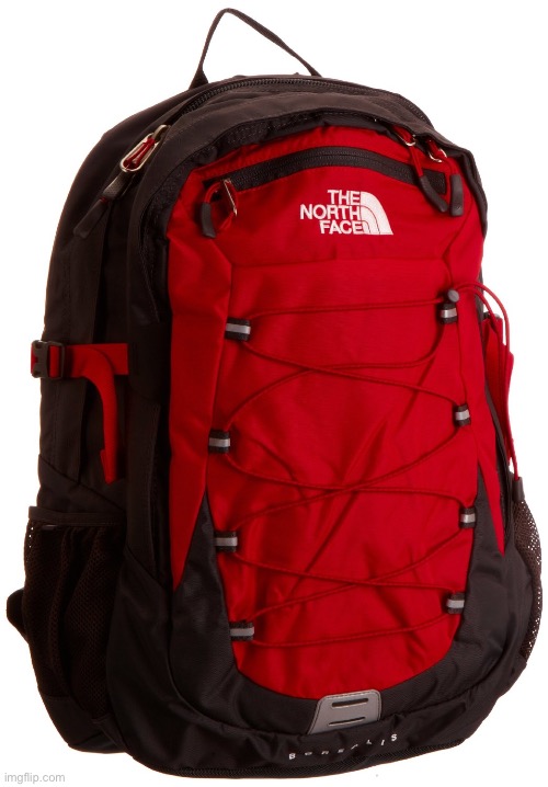 Red Backpack | image tagged in red backpack | made w/ Imgflip meme maker