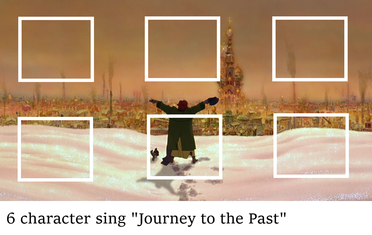 Who Sings Journey to the Past Blank Meme Template