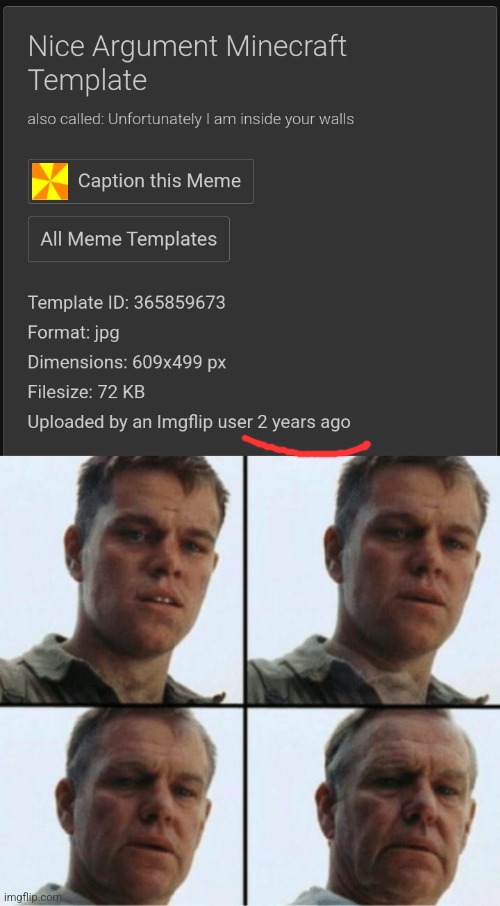 image tagged in private ryan getting old | made w/ Imgflip meme maker