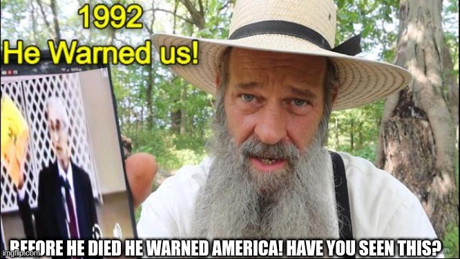 Before He Died He Warned America! Have You Seen This?  (Video) 