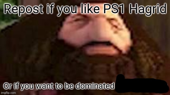 Both | image tagged in repost if you like ps1 hagrid,memes,funny | made w/ Imgflip meme maker